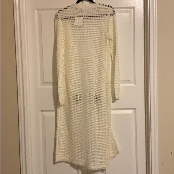 NWT JLUXLABEL Off White Laurel Crochet Cardigan Du - Picture 9 of 12